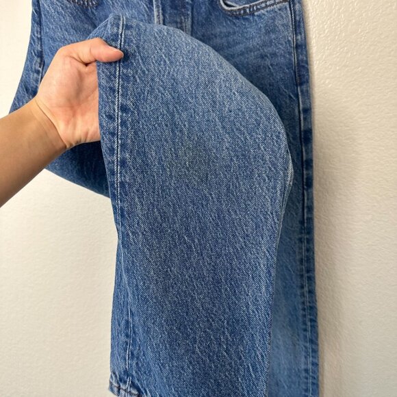 Reformation High Rise Straight Leg Jeans Colorado Wash Minimalist Contemporary - Picture 7 of 7